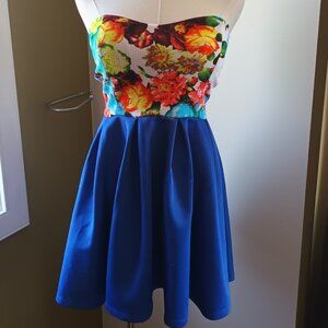 Strapless Mini Dress